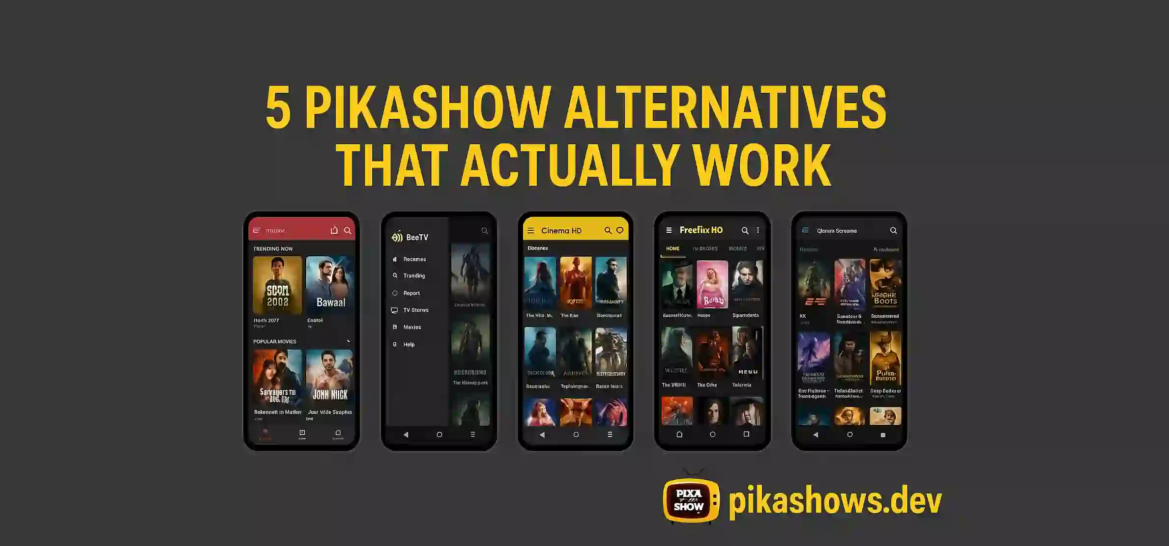 5 Pikashow Alternatives That Actually Work