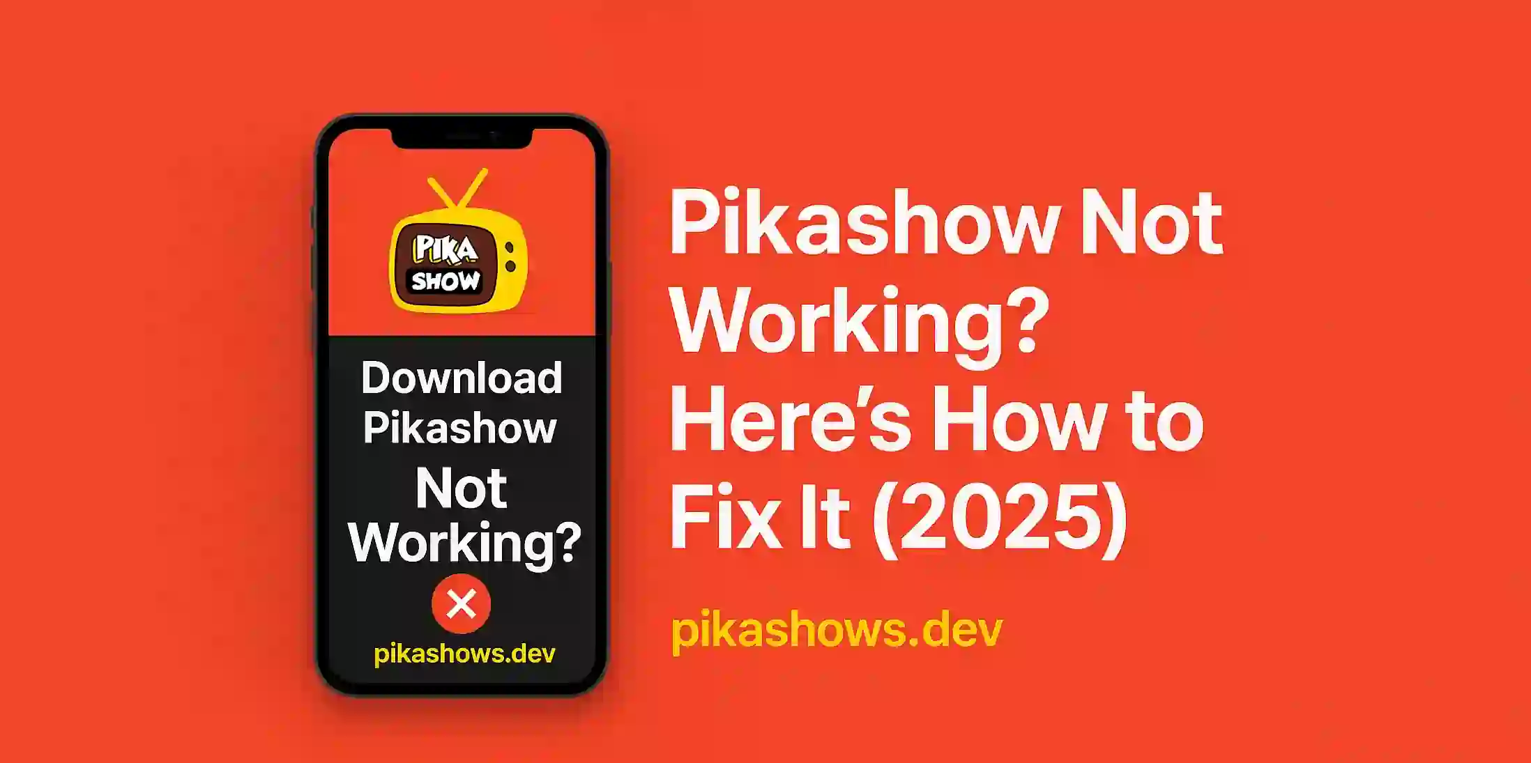 Pikashow Not Working? Here’s How to Fix It (2025)