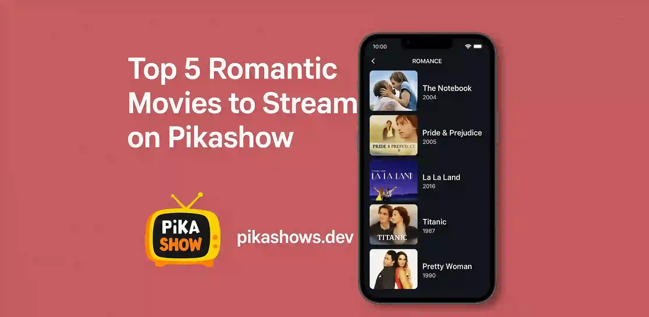 Top 5 Romantic Movies to Stream on Pikashow